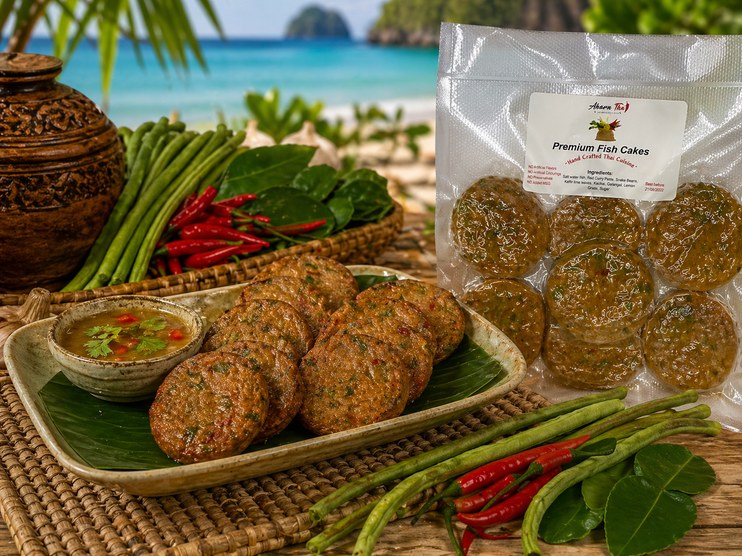 Aharn Thai Thai Fish Cakes – Authentic Thai Entrée