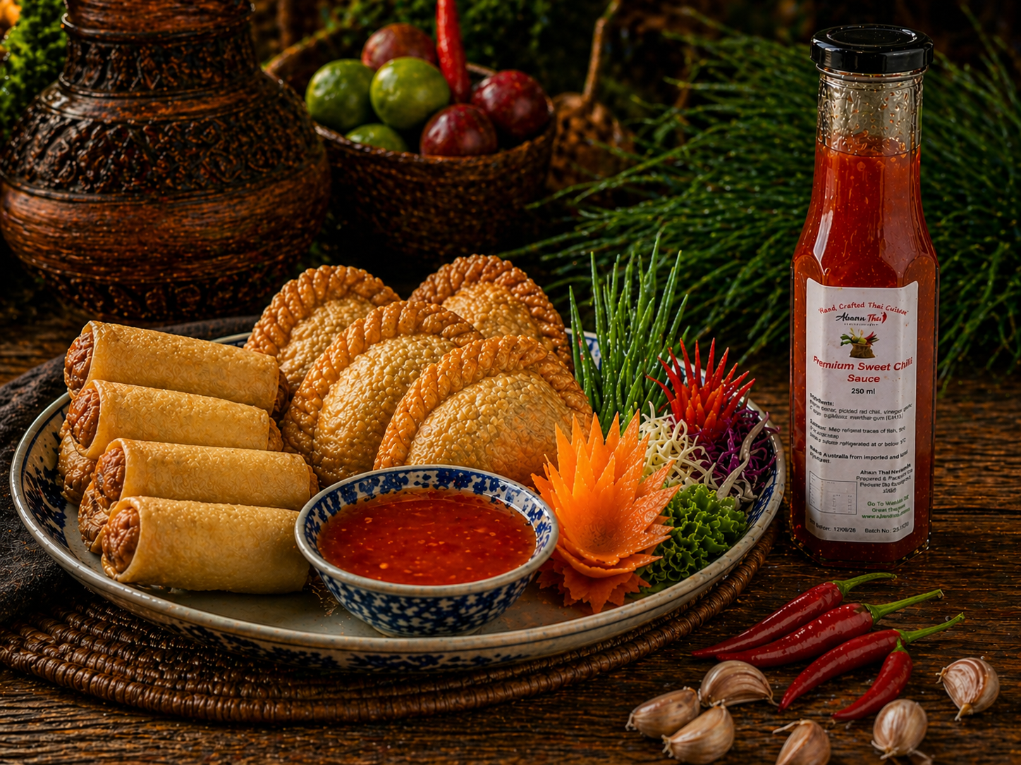 Aharn Thai Premium Sweet Chilli Sauce – Thai Dipping Sauce